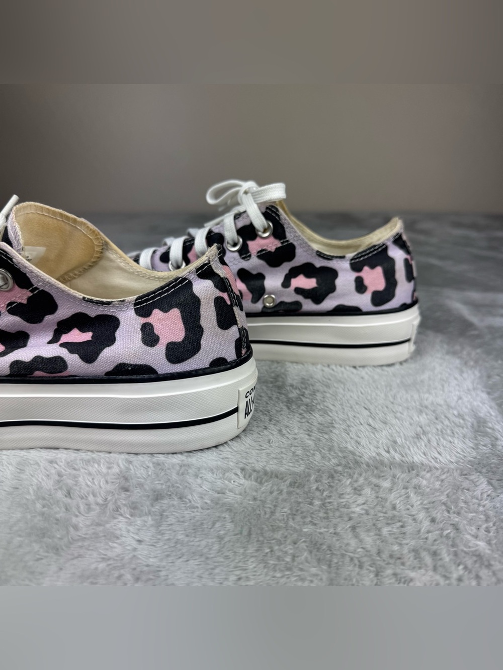 Converse Chuck Taylor All Star Leopard Platform Low Top - Picture 13 of 15
